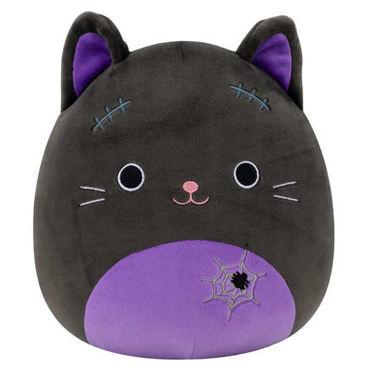 Autumn the Black Cat with Purple Belly